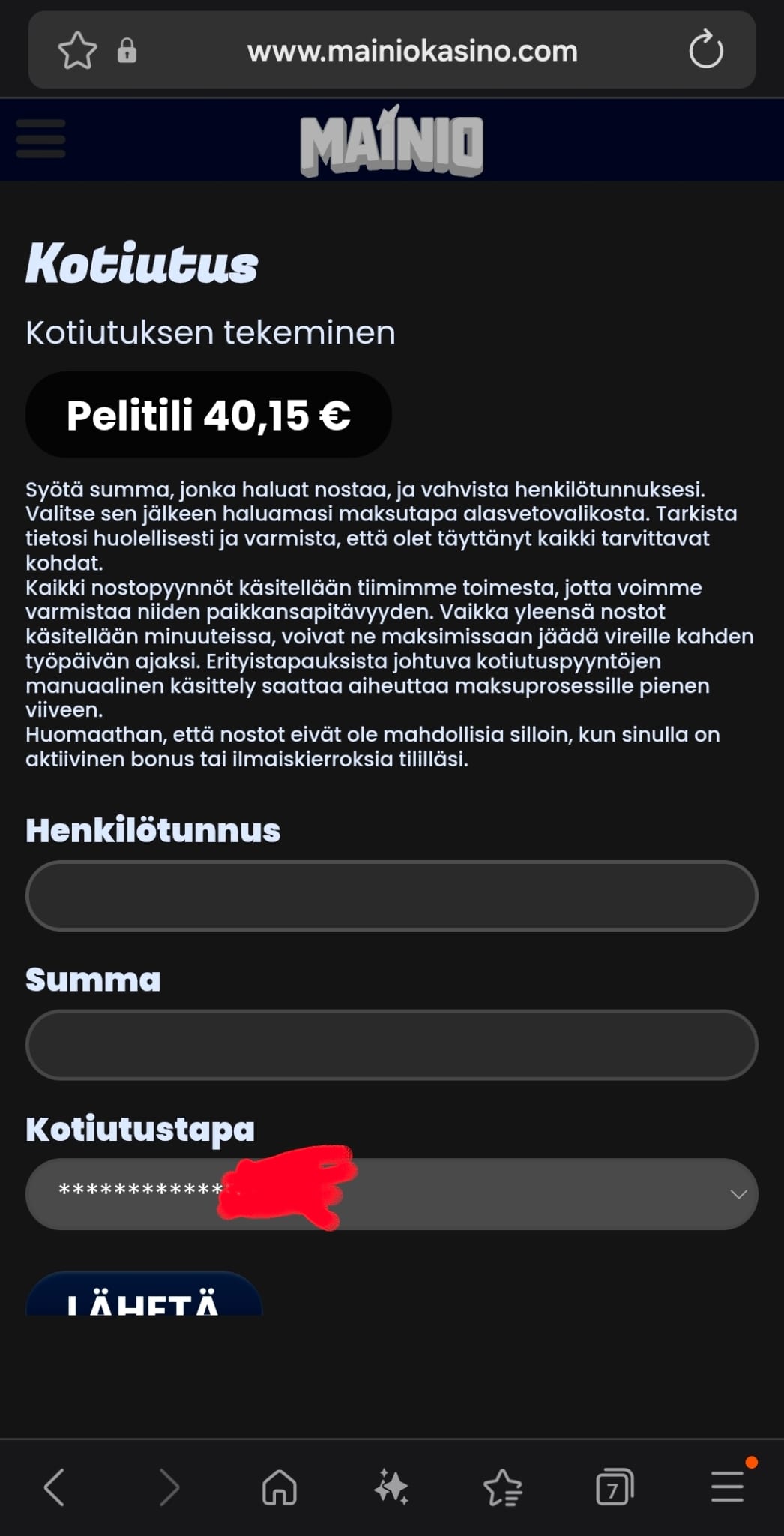 Rahat saapuivat todella nopeasti