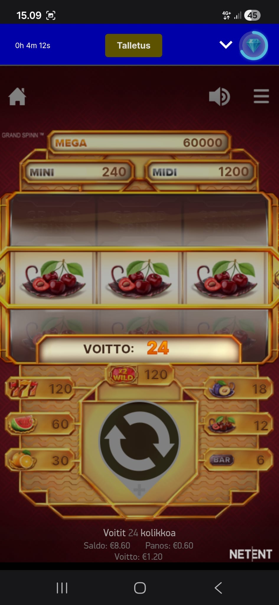 Tiukkaa oli voittojen kanssa