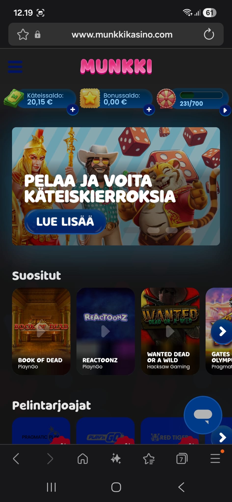 Pohjille oli jäänyt viime kerralta 15 senttiä